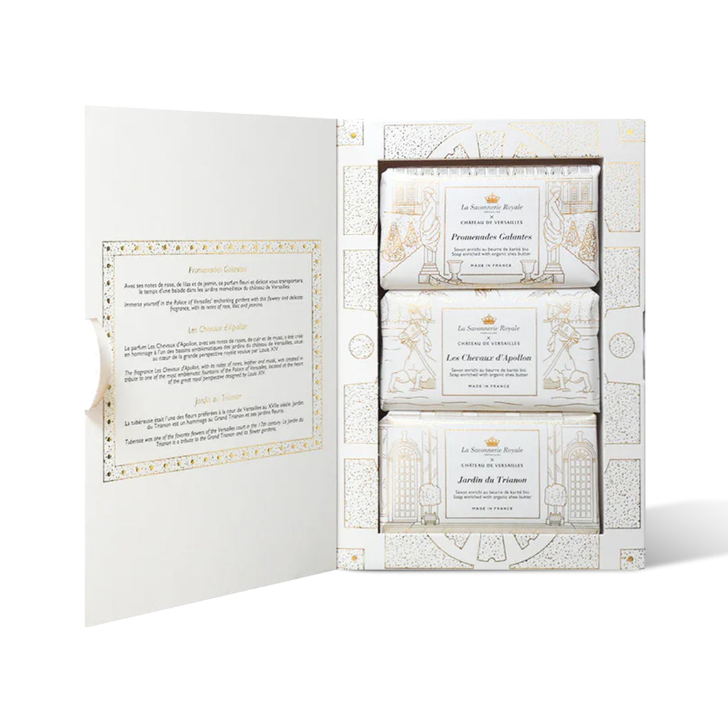 3 SOAPS GIFT SET – CHÂTEAU DE VERSAILLES COLLECTION