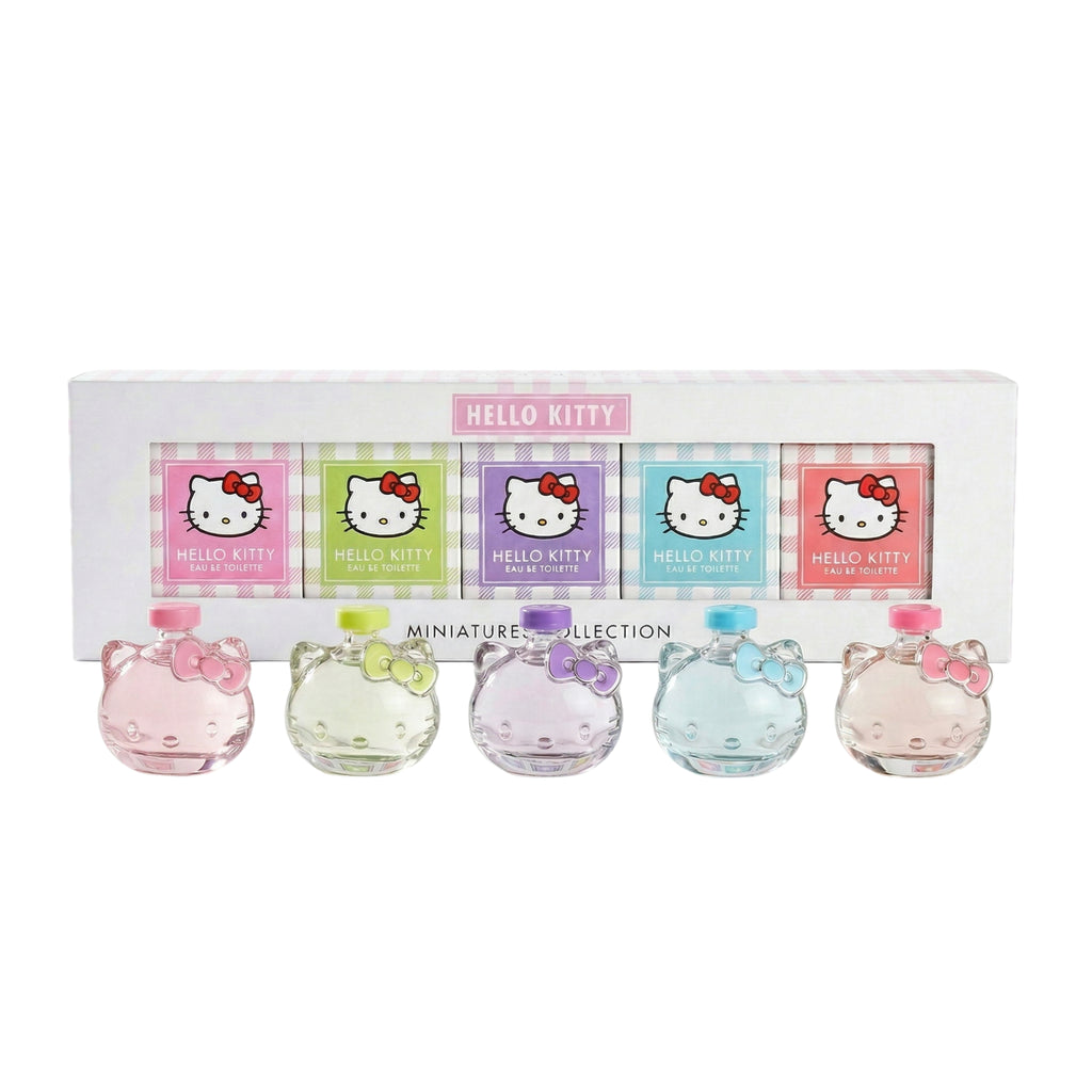 HELLO KITTY " ICONIC VICHY " Miniatures Set - 5 x 5 ml