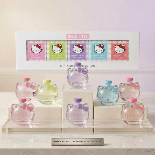 HELLO KITTY " ICONIC VICHY " Miniatures Set - 5 x 5 ml