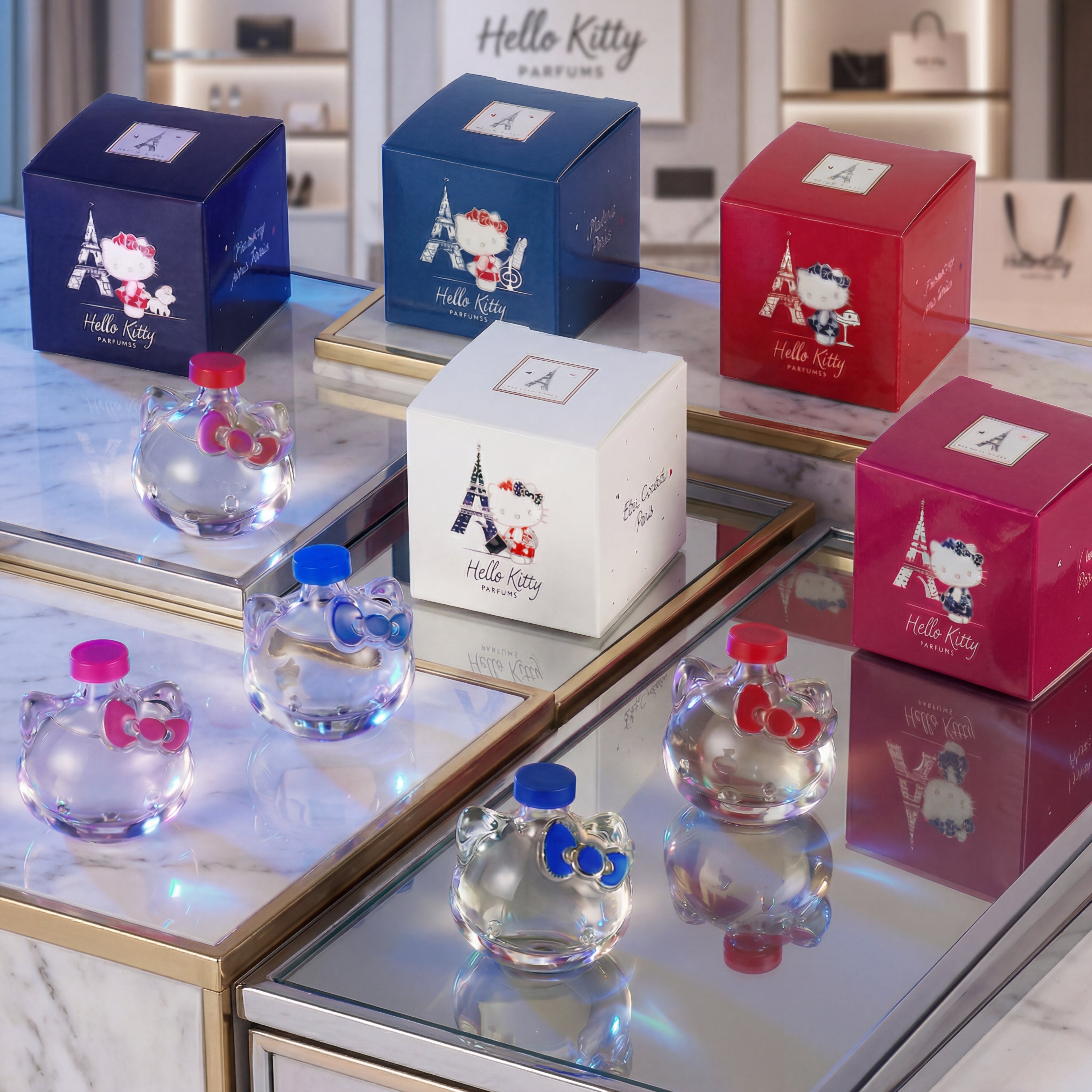 HELLO KITTY " AROUND PARIS " Indivudual box - 5 ml