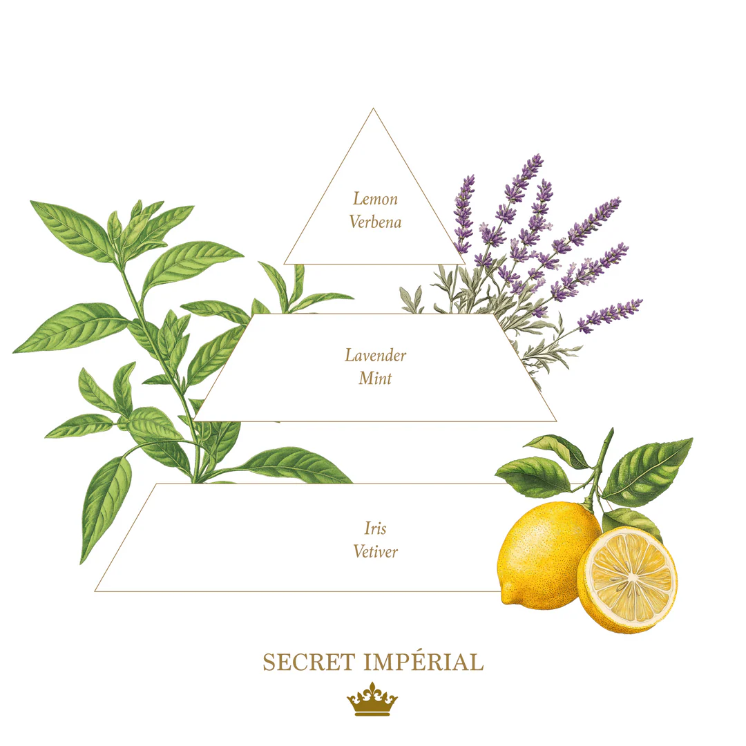 Secret Impérial (Imperial Secret) Liquid soap - Glass bottle