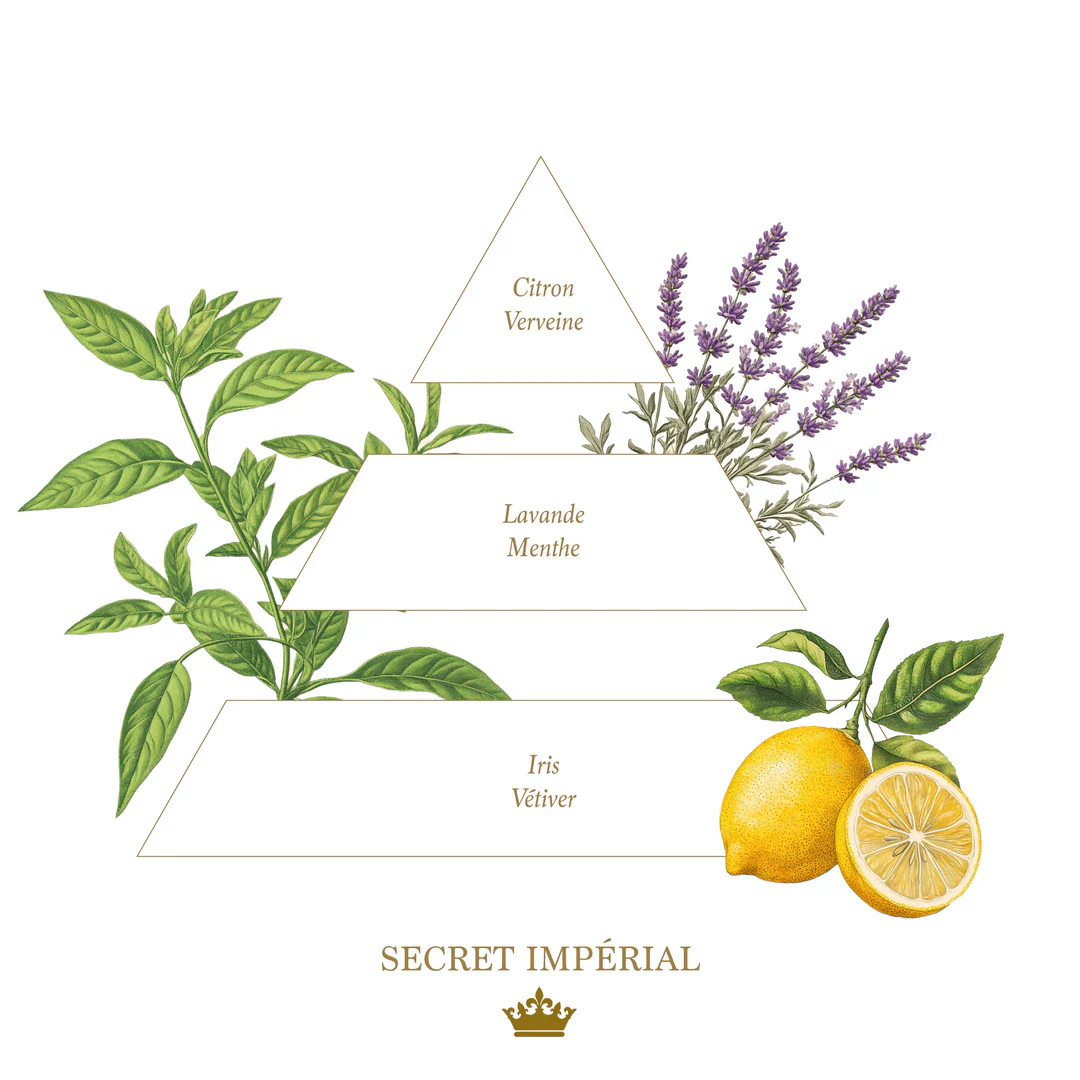 Secret Impérial (Imperial Secret) Liquid soap - Glass bottle