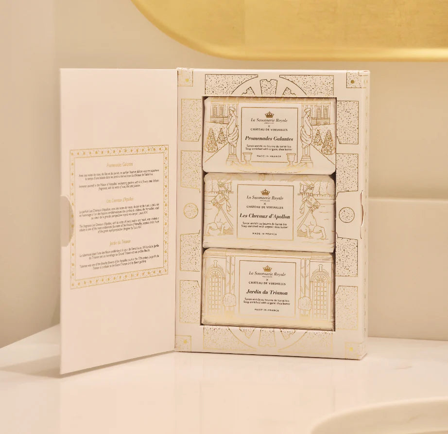 3 SOAPS GIFT SET – CHÂTEAU DE VERSAILLES COLLECTION