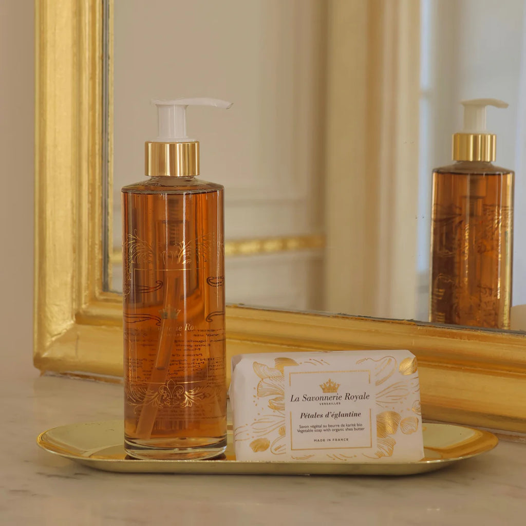 Pétales d'églantine (Rosehip Petals) Liquid soap - Glass Bottle