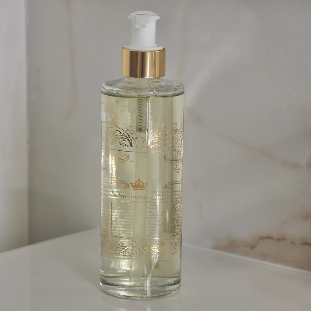 POUDRE DE RIZ (RICE POWDER) LIQUID SOAP – GLASS BOTTLE